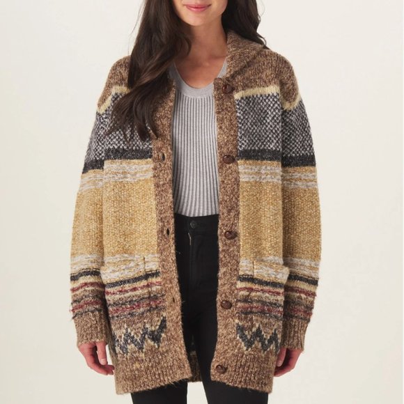 The Normal Brand Sweaters - The Normal Brand Cozy Carmy Heritage Cardigan